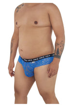 Load image into Gallery viewer, CandyMan 99615X Spank Me Lace Briefs Color Dark Blue