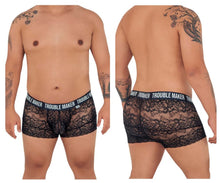 Load image into Gallery viewer, CandyMan 99616X Trouble Maker Lace Trunks Color Black