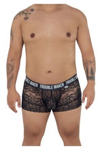 Load image into Gallery viewer, CandyMan 99616X Trouble Maker Lace Trunks Color Black