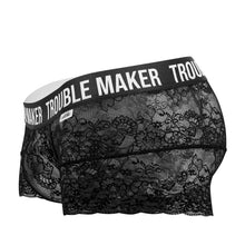 Load image into Gallery viewer, CandyMan 99616X Trouble Maker Lace Trunks Color Black