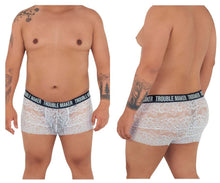 Load image into Gallery viewer, CandyMan 99616X Trouble Maker Lace Trunks Color White