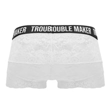 Load image into Gallery viewer, CandyMan 99616X Trouble Maker Lace Trunks Color White