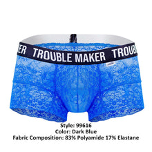 Load image into Gallery viewer, CandyMan 99616 Trouble Maker Lace Trunks Color Dark Blue