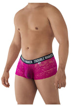 Load image into Gallery viewer, CandyMan 99616 Trouble Maker Lace Trunks Color Pink