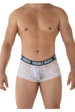 Load image into Gallery viewer, CandyMan 99616 Trouble Maker Lace Trunks Color White