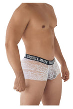 Load image into Gallery viewer, CandyMan 99616 Trouble Maker Lace Trunks Color White