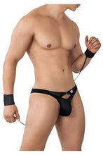 Load image into Gallery viewer, CandyMan 99621 Chain and Cuffs Jockstrap Color Black