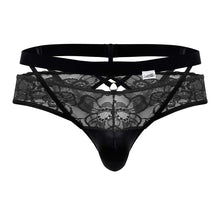 Load image into Gallery viewer, CandyMan 99627X Lace Jockstrap Color Black