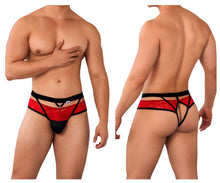 Load image into Gallery viewer, CandyMan 99627 Lace Jockstrap Color Red