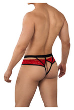 Load image into Gallery viewer, CandyMan 99627 Lace Jockstrap Color Red