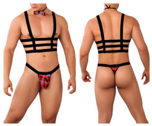 Load image into Gallery viewer, CandyMan 99634 Harness Two Piece Set Color Black