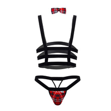 Load image into Gallery viewer, CandyMan 99634 Harness Two Piece Set Color Black