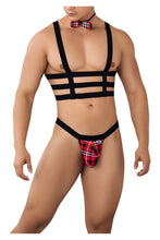 Load image into Gallery viewer, CandyMan 99634 Harness Two Piece Set Color Black