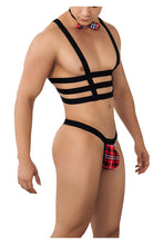 Load image into Gallery viewer, CandyMan 99634 Harness Two Piece Set Color Black