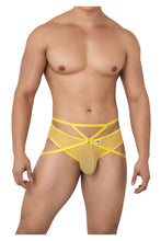 Load image into Gallery viewer, CandyMan 99640 Mesh Thongs Color Yellow