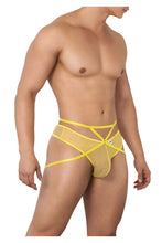 Load image into Gallery viewer, CandyMan 99640 Mesh Thongs Color Yellow