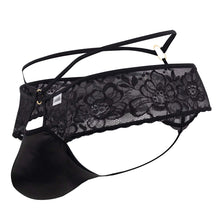 Load image into Gallery viewer, CandyMan 99647 Lace Thongs Color Black