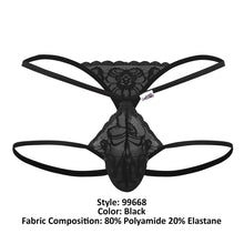 Load image into Gallery viewer, CandyMan 99668 Jock Thongs Color Black