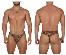 Load image into Gallery viewer, CandyMan 99669 Chain Thongs Color Animal Print