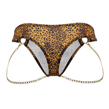 Load image into Gallery viewer, CandyMan 99669 Chain Thongs Color Animal Print