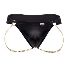 Load image into Gallery viewer, CandyMan 99669 Chain Thongs Color Black