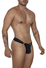 Load image into Gallery viewer, CandyMan 99669 Chain Thongs Color Black