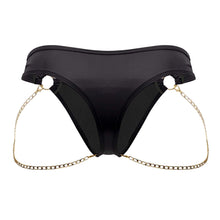 Load image into Gallery viewer, CandyMan 99669 Chain Thongs Color Black