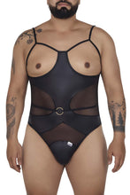 Load image into Gallery viewer, CandyMan 99670X Harness Bodysuit Color Black