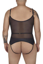 Load image into Gallery viewer, CandyMan 99670X Harness Bodysuit Color Black