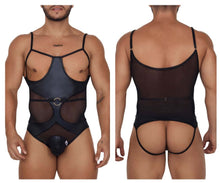 Load image into Gallery viewer, CandyMan 99670 Harness Bodysuit Color Black