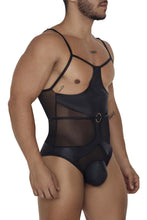 Load image into Gallery viewer, CandyMan 99670 Harness Bodysuit Color Black