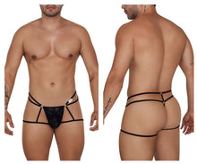 Load image into Gallery viewer, CandyMan 99671 Lace Jock Thongs Color Black