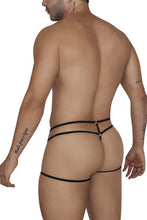 Load image into Gallery viewer, CandyMan 99671 Lace Jock Thongs Color Black