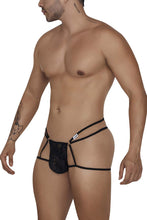 Load image into Gallery viewer, CandyMan 99671 Lace Jock Thongs Color Black