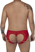 Load image into Gallery viewer, CandyMan 99672X Chain Jock Briefs Color Red