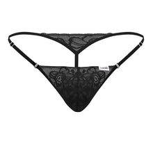 Load image into Gallery viewer, CandyMan 99685 Lace Thongs Color Black