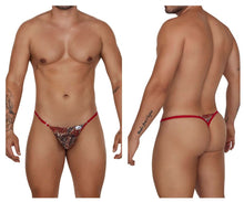 Load image into Gallery viewer, CandyMan 99685 Lace Thongs Color Red-Print