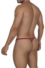 Load image into Gallery viewer, CandyMan 99685 Lace Thongs Color Red-Print