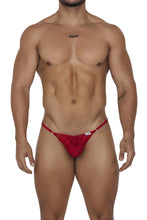 Load image into Gallery viewer, CandyMan 99685 Lace Thongs Color Red