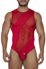 Load image into Gallery viewer, CandyMan 99699 Mesh Bodysuit Color Red