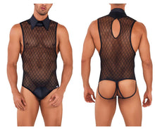 Load image into Gallery viewer, CandyMan 99720 Work-N-Play Bodysuit Color Black