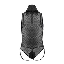 Load image into Gallery viewer, CandyMan 99720 Work-N-Play Bodysuit Color Black