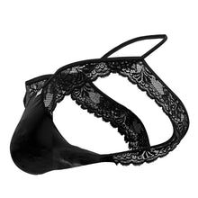 Load image into Gallery viewer, CandyMan 99721 Lace Jockstrap Color Black