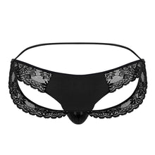 Load image into Gallery viewer, CandyMan 99721 Lace Jockstrap Color Black