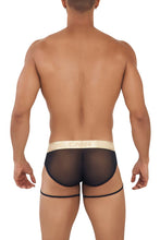 Load image into Gallery viewer, CandyMan 99722 Garter Mesh Briefs Color Black