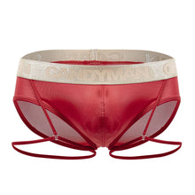 Load image into Gallery viewer, CandyMan 99722 Garter Mesh Briefs Color Red