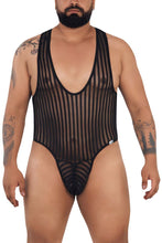 Load image into Gallery viewer, CandyMan 99727X Work-N-Play Bodysuit Color Black