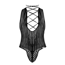 Load image into Gallery viewer, CandyMan 99727 Work-N-Play Bodysuit Color Black