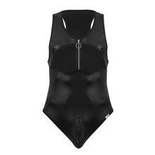 Load image into Gallery viewer, CandyMan 99728X Work-N-Play Bodysuit Color Black