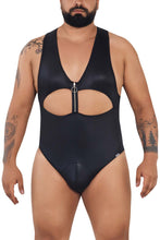 Load image into Gallery viewer, CandyMan 99728X Work-N-Play Bodysuit Color Black